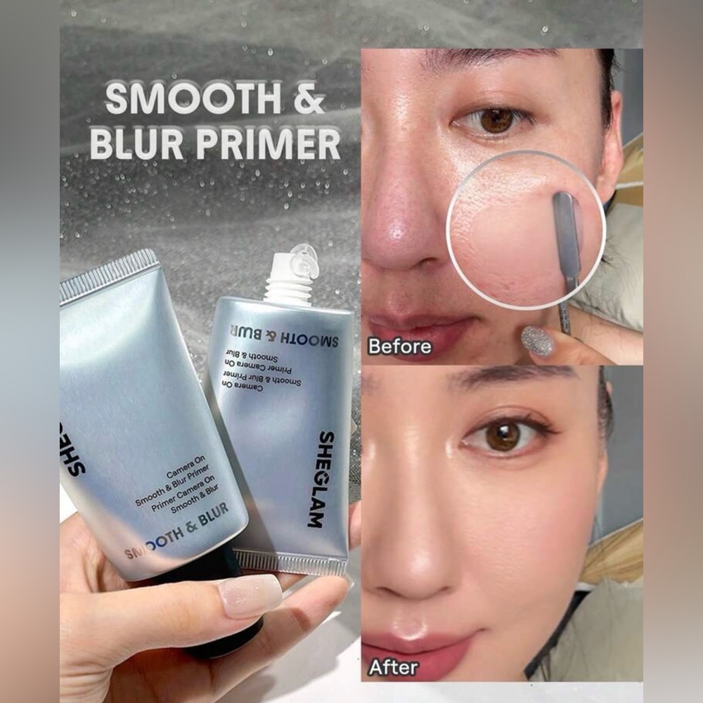 🩷New SHEGLAM Smooth & Blur Primer & Matching Setting Spray
